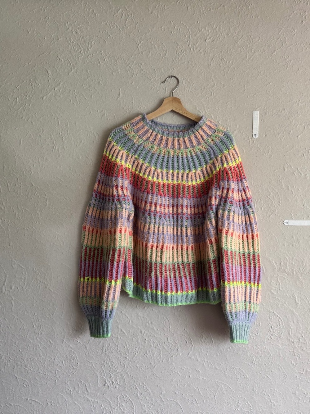Maeve Mock-Neck Chunky Wool-Blend Sweater